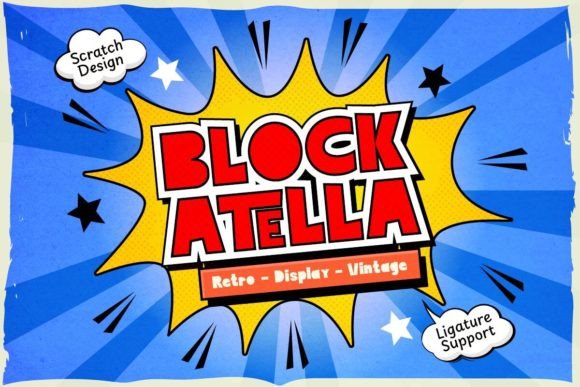 Block Atella Font Review
