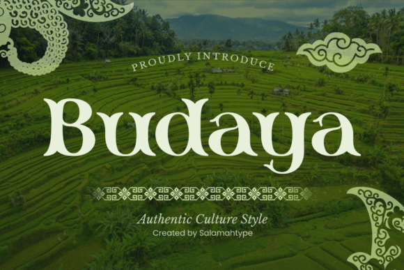 Budaya Font for Creative Campaigns