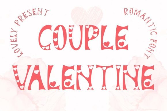 Couple Valentine Font for Romantic Campaigns