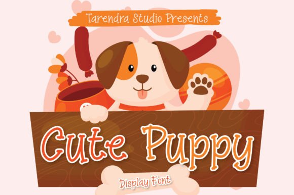 Cute Puppy Font for Creative Campaigns