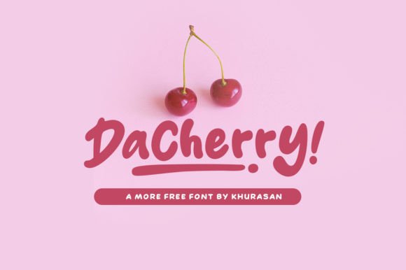 Dacherry: A Modern Display Font