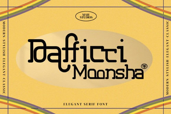 Dafficci Moonsha Font Review