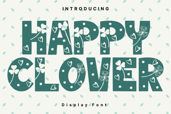 Happy Clover Font for Creative Projects
