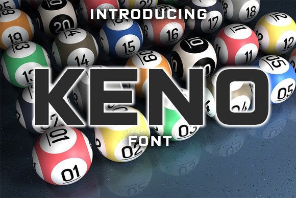 Keno Font for Web Design