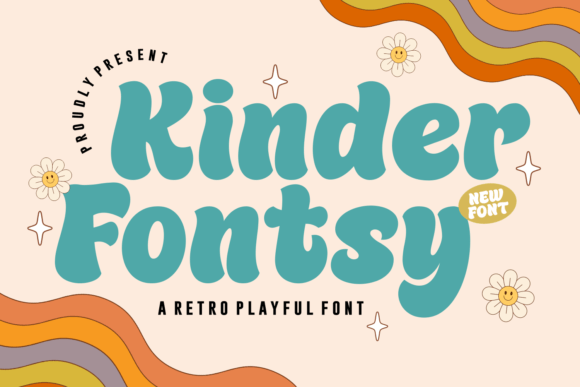 Kinder Fontsy: A Playful Display Font
