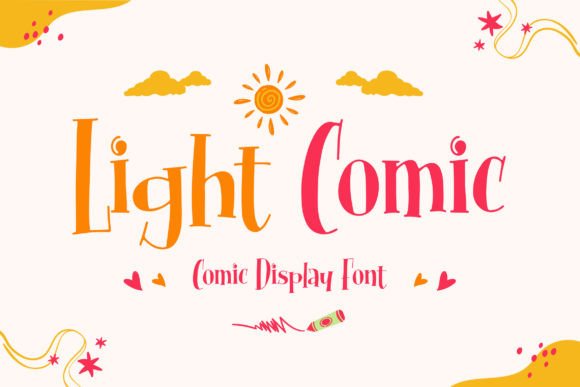 Light Comic Font