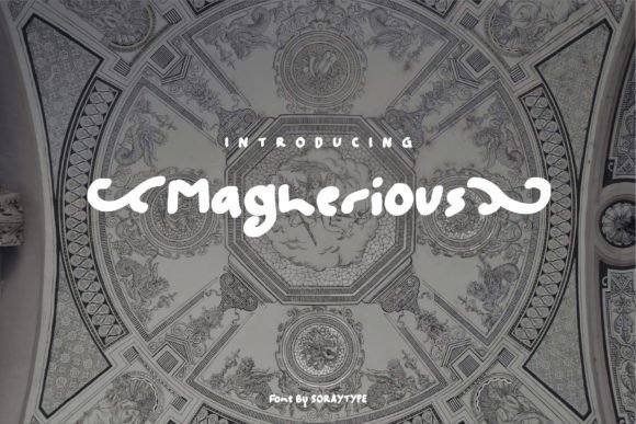 Magherious Font for Creative Design