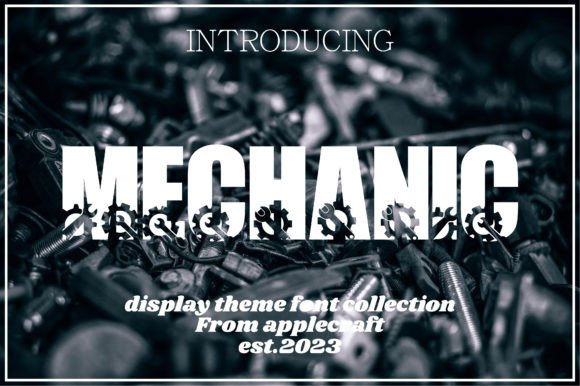 Mechanic Font for Bold Campaigns