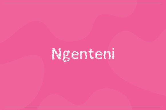 Ngenteni Font for Creative Design