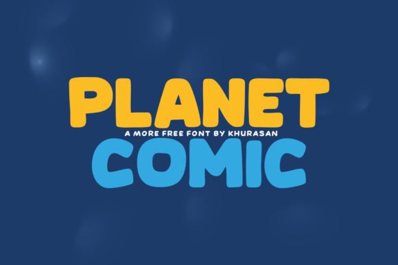 Planet Comic Font for Creative Projects