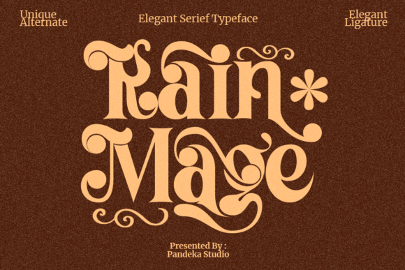Rain Mage Font for Bold Campaigns