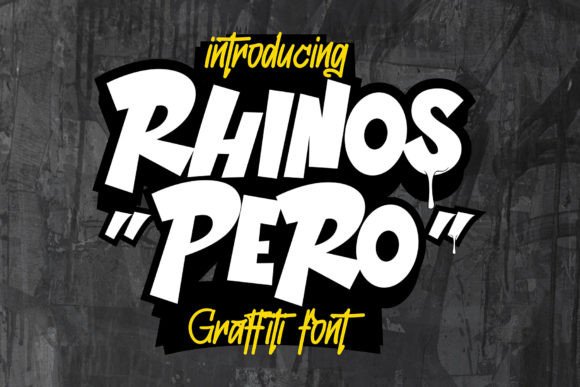 Rhinos Pero Font Review