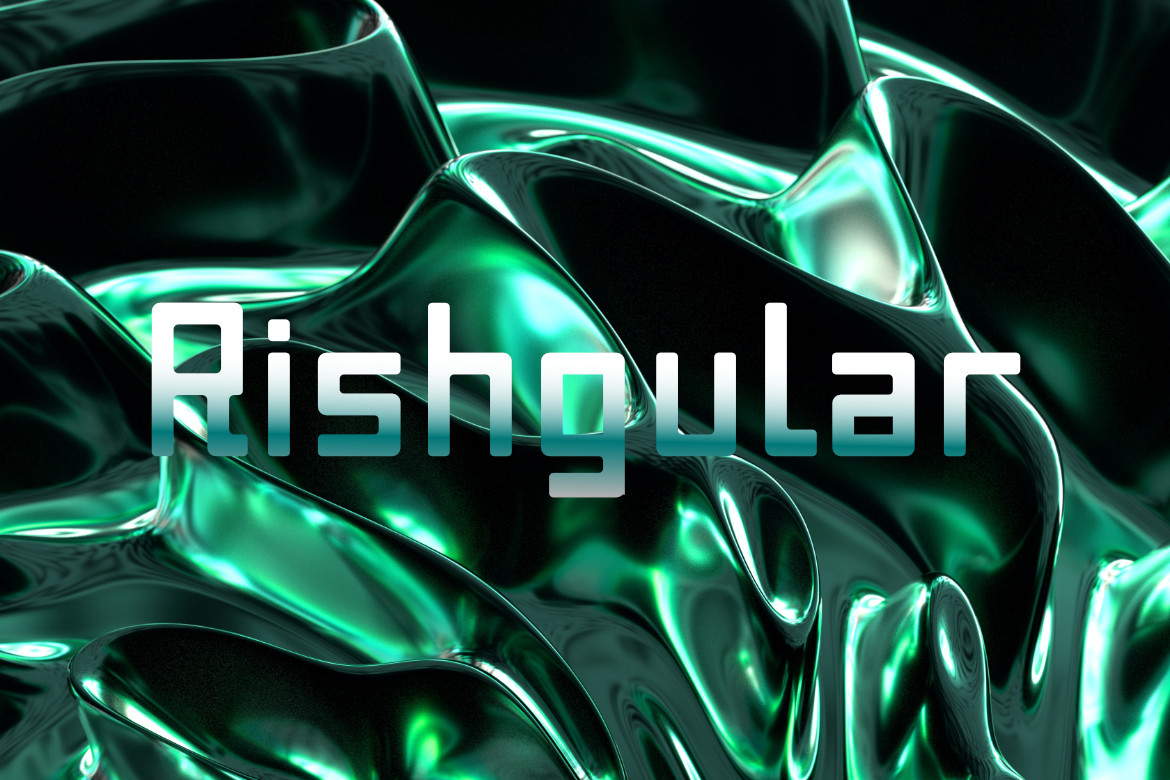 Rishgular: A Modern Display Font