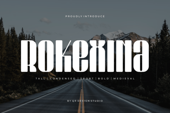 Rokexina: A Bold Display Font