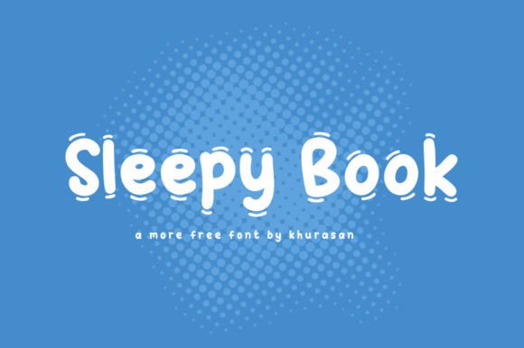 Sleepy Book Font for Creative Brands