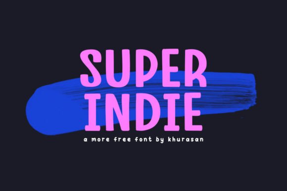 Super Indie Font for Creative Projects