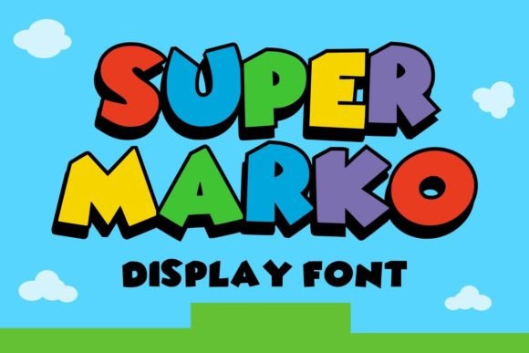 Super Marko Font for Creative Makers