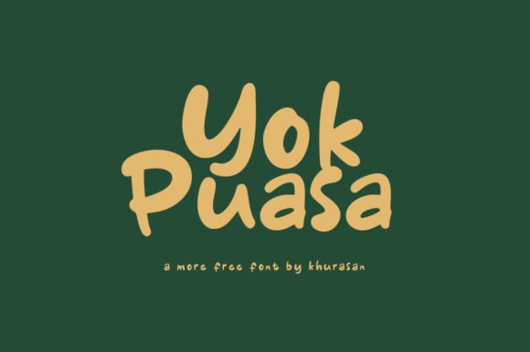 Yok Puasa Font Review